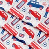 Xtremepads London Symbols Icons Pattern Pattern - Rectangle Oblong Linen