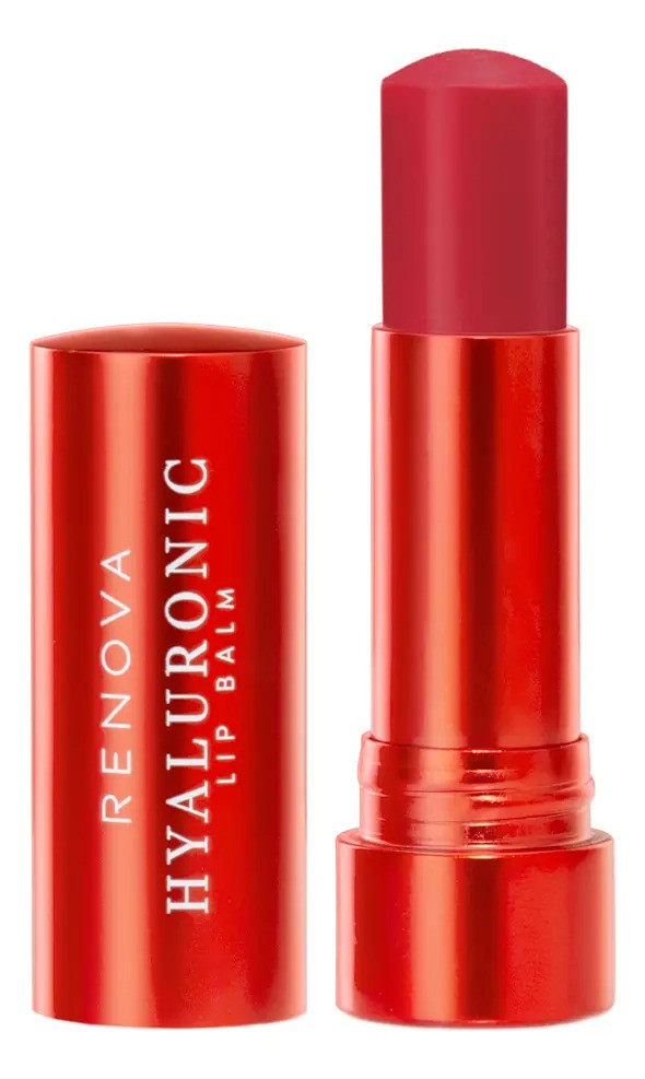 Bálsamo Labial Con Ácido Hialurónico Strawberry Renova 4.8g