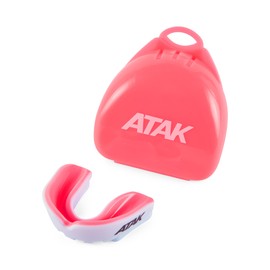 ATAK Fortis Dual Layer Gel Mouthguard Adults and Junior Gum Shield with Case Ultimate Protection for Rugby, Hockey, Boxing and All Contact Sports