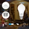 ORALUCE Motion Sensor Light Bulbs Indoor Outdoor 60 watt Equivalent,