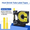 Nineleaf 4 PK Compatible for DYMO 18052 Rhino Heat Shrink
