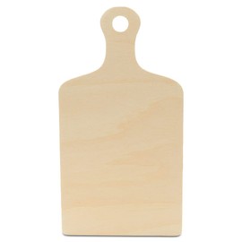 Wooden Cutting Board Shapes, 12" with Handle, Pack of 3 Wooden Cutting Boards by Woodpeckers, for Kitchen, Decor, and Charcuterie Boards
