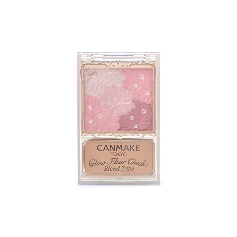 Canmake B02 Rose Ballerina Cheek Gloss Highlight Sheer Mat 1