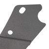 1 Pair A Pillar LED Light Brackets Black Powder Coating