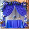 Royal Blue Backdrop Curtain 10x8ft Party Photo Backdrop Drapes 2