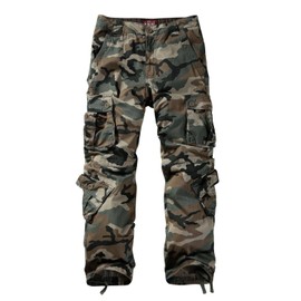 Match Men's Wild Cargo Pants(34,Grayish Green max)
