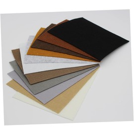 TEHAUX 40pcs Assorted Non-Woven Polyester Felt Sheets for DIY Craft Projects Patchwork Decoration and Appliques Each for Events and School Projects