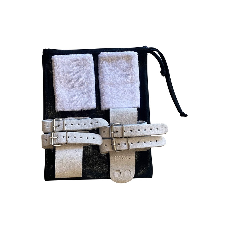 LIL'FOX 8" x 10" Drawstring Girls Grip Bag for Gymnastics