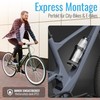 Parkwächter B1 Bicycle Bottle Holder with Alarm, AirTag Bottle Holder,