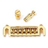 Alnicov Roller Bridge Saddle Tailpiece Combo Adjustable Wraparound Bridge for