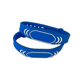 YARONGTECH 13.56MHZ rfid Wristband New RFID Adjustable Watch Tag (Blue-10pcs)
