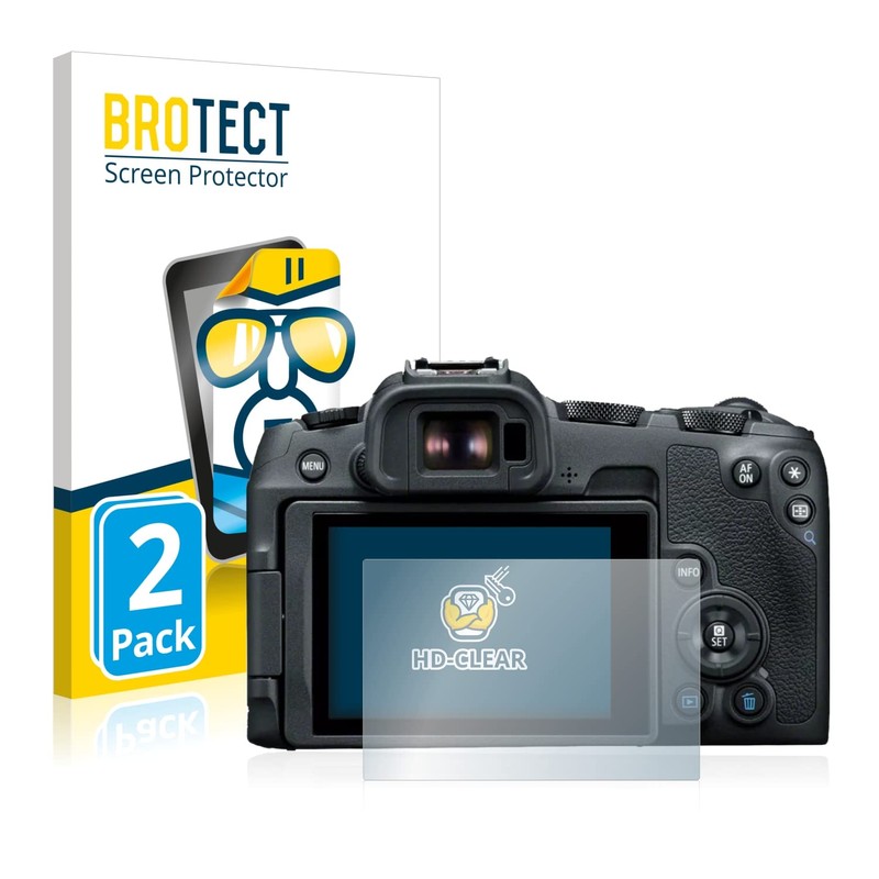 BROTECT Screen Protectors for Canon EOS R8 Ultra Clear Pack