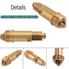 Pack of 2 Drain Plug Bolts Pop Up, Clack Plug