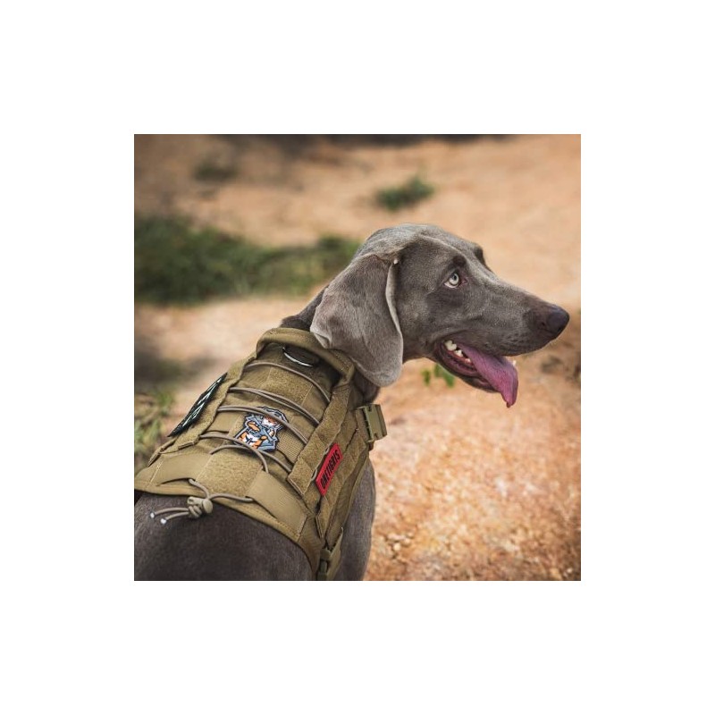 OneTigris Arnés Táctico Militar para Perros Grandes y Medianos con