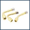 INFINAUTO 9pcs Tire Valve Stem Extension Dual Extender Pipe 3.9"