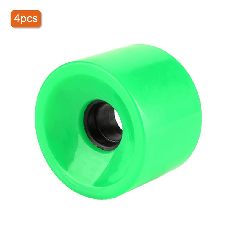 PUENTE 4pcs Set 70*51mm Superior Quality PU Skateboard Wheels Long