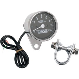 Drag Specialties 2.4in. Mini Elecrtonic Tachometer