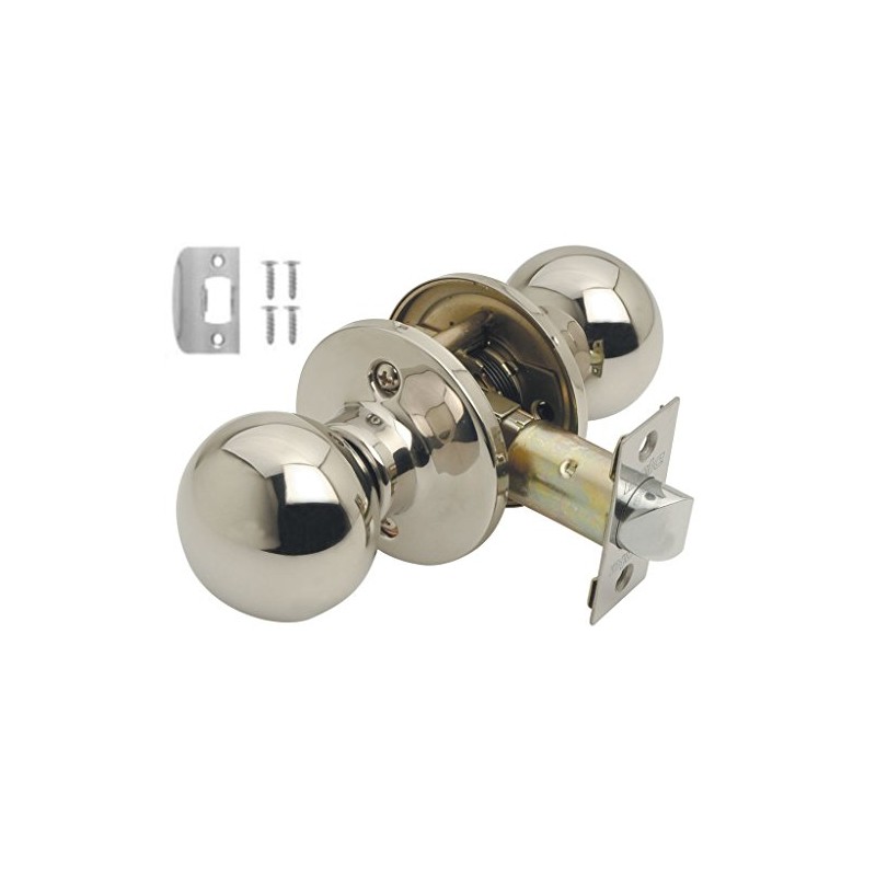 bala passage door knob set polished stainless steel