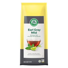 Lebensbaum Black Tea Earl Grey Mild, Mild Organic Black Tea, Aromatic Black Tea with Fine Bergamot and Lemon Flavour, Loose Tea, 250g