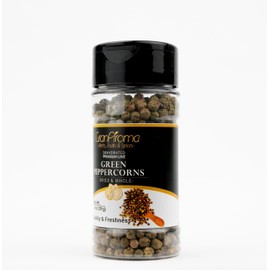 GranAroma Green Peppercorns, Whole & Dried, Fresh Flavor (1.4 Ounce)