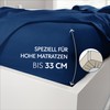 Dreamzie Fitted Sheet, 180 x 200 cm, High Bridge up