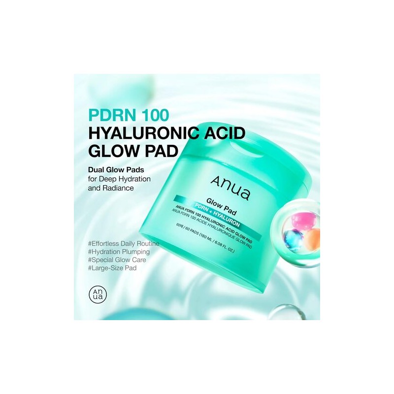 Anua [Anua]PDRN 100 Hyaluronic Acid Glow Pad (60ea)