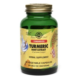 Solgar Standardized Turmeric Root Extract 60 Vegetable Capsules