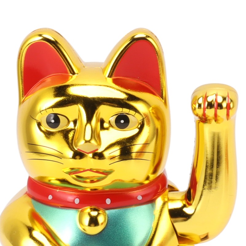 Solar Energy Powered Wealth Welcoming Cat with Waving Arm 6