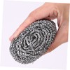 Ciieeo 6pcs Stainless Steel Spiral Scrubbers Kitchen Cleaning for Dishes