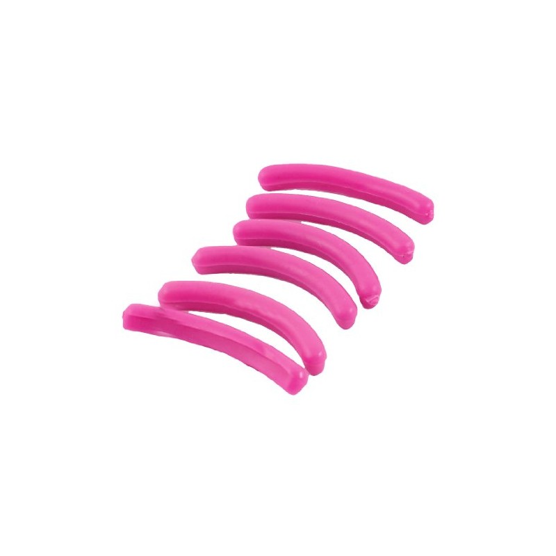 sourcingmap Rubber Women Flexible Refill Eyelash Curler Pad, Fuchsia -