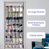 ANSTROUT 35 Pockets Over the Door Shoe Organizer, Hanging Shoe