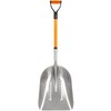 VNIMTI Aluminum Snow Shovel with D Handle Metal Snow Shovel