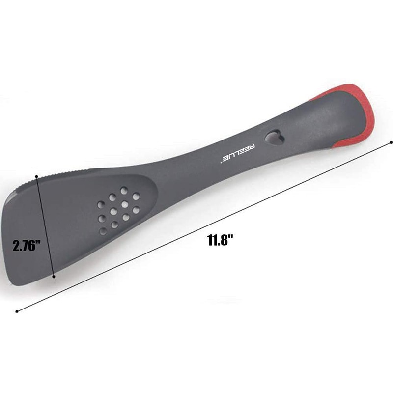 Aeelue Kitchen Utensil 5 in 1 Multifunctional Nonstick Cutter, Turner,