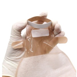 20 Pieces Ostomy Supplies Colostomy Bags One Piece Ostomy Bag Ostomy Drainable Pouch for Ileostomy Stoma Care Cut to Fit (20-70 mm)