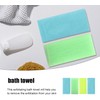 Toallas Exfoliantes de Nailon para Baño Pack de 4 Piezas