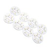 TAODAN 10PCS 40mm Diameter 3W Round Lamp Sheet Chip Circular