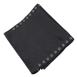 IWOWHERO Replacement Lounge Chair Fabric Breathable Outdoor Patio Recliner Cloth for Chaise Lounges Easy to Clean Smooth Texture for Balcony and Beach Chair Replacement Black