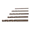 5Pcs Straight Shank Twist Drill Bit HSS 3 4 5