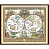 Stitchmelody 14CT Counted Cross Stitch Kits,Unrinted Pattern Embroidery Set-Ancient World
