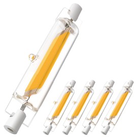 CLAR - R7S 78mm LED Bulb, R7S 78mm Bulb, R7S LED, R7S LED 78mm, R7S LED Bulb, 78mm R7S LED Bulb, R7S LED Bulb, R7S LED Bulb, R7S 78mm, R7S 78mm LED, 6W 30000 ºK (Pack of 2)
