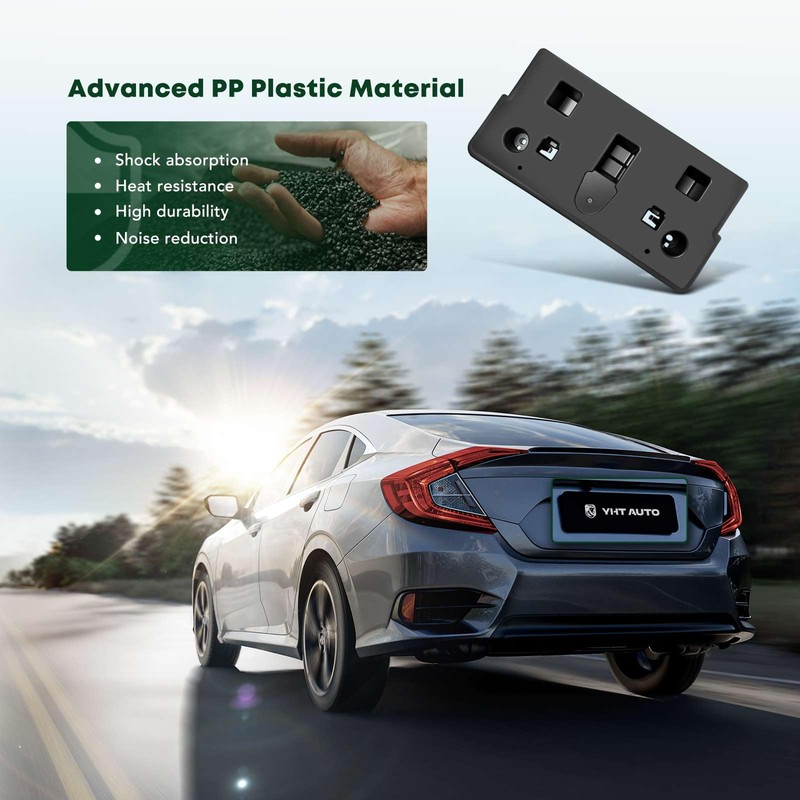 YHTAUTO Front Side License Plate Frame Compatible with Mazda 3