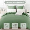 REDKEY 2-Piece Bed Linen Set, 155 x 220 cm Duvet