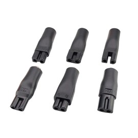 7 PCS Replacement Power Cord 5V USB Charging Cord Set Fit for a Various Types of Electric Hair Clippers, Beard trimmers, Shavers, Beauty Instruments, Electric hairdressers, Desk Lamps, Purifiers
