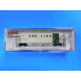 ATLAS N SCALE #50005554 SOO LINE PULLMAN STD 4427 COVERED HOPPER #70193 NEW!