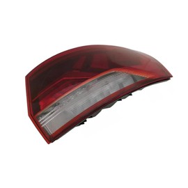 KarParts360 For Volkswagen Taos 2022 2023 Tail Light Assembly Passenger Side | Rear | Outer | Clear/Red Lens | With Bulbs | Replacement For VW2805136 | 2GJ-945-096-A