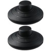 AllGIFT Foot Pedal Push Switch 2pcs Round Floor Foot Inline