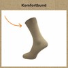 GAWILO Men's Basic Socks Made of 100% Pure Cotton (12