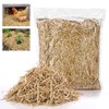 Natural Wheat Straw 3 LB, Dry Clean Soft Wheat Straw