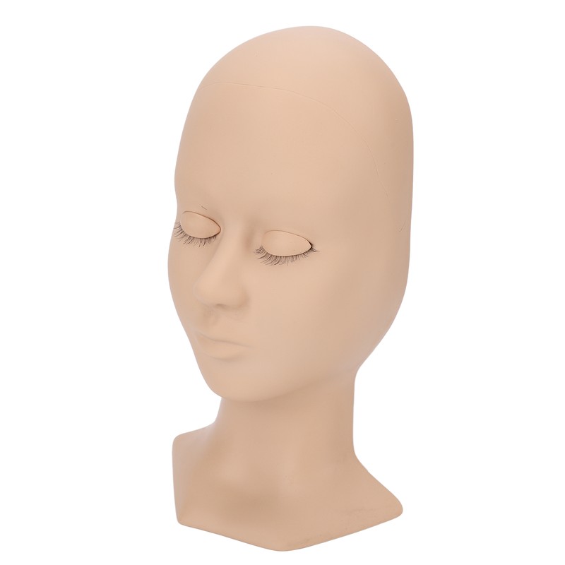 Eyelash Mannequin Head Replaceable Eyes Eyelash Extensions Makeup Massage Acupuncture