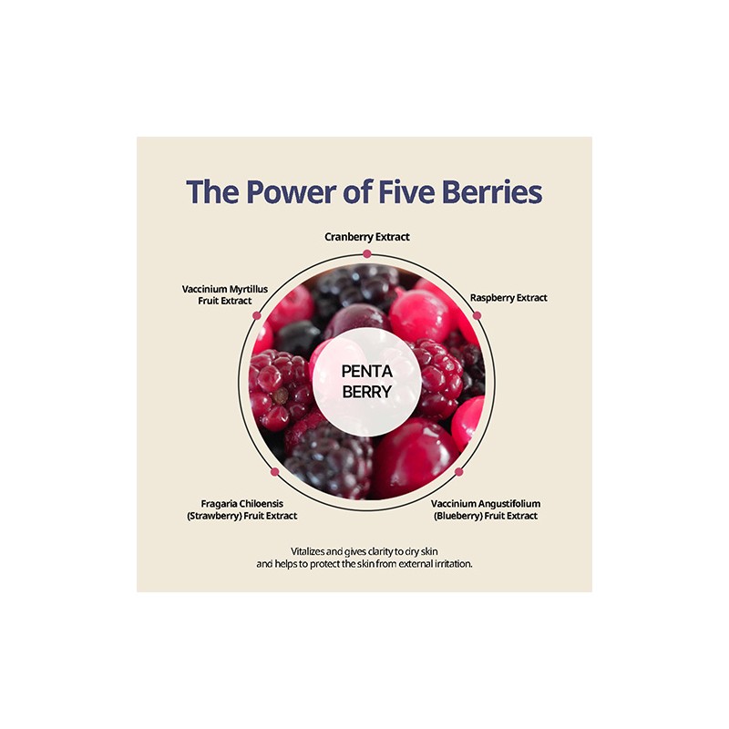 HEVEBLUE [HEVEBLUE]Penta Berry Panthenol Repair Peel Pad (70ea)